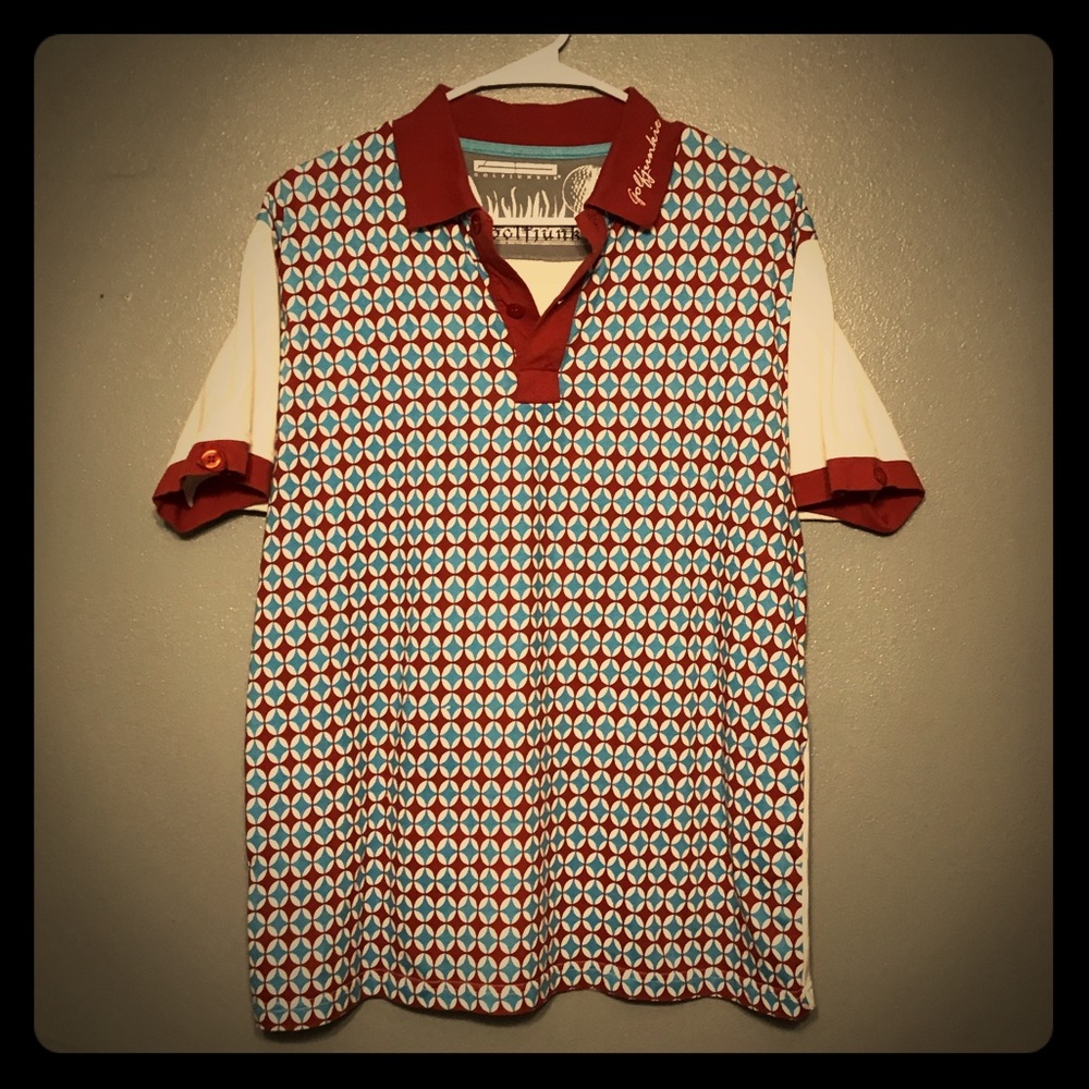 Vintage Look Golfjunkies Polo